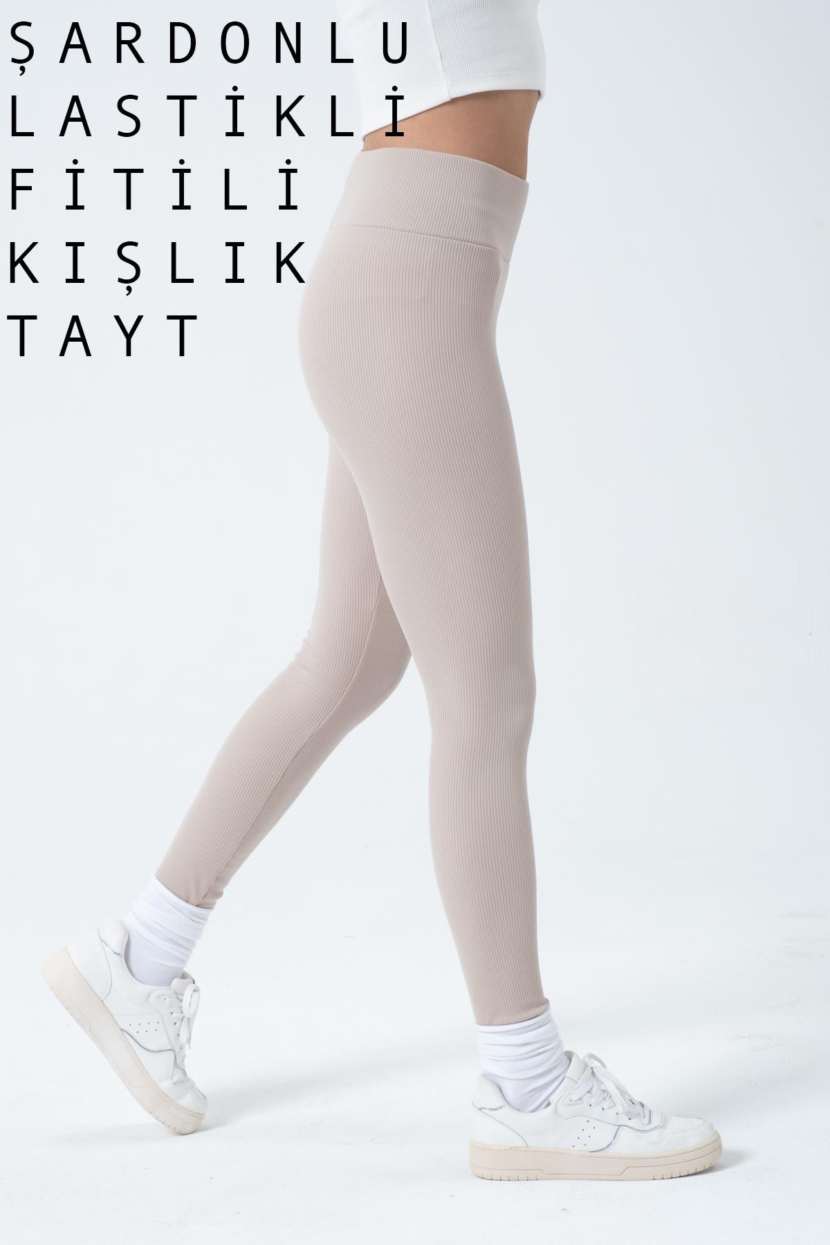Fitilli İçi Polar Tayt