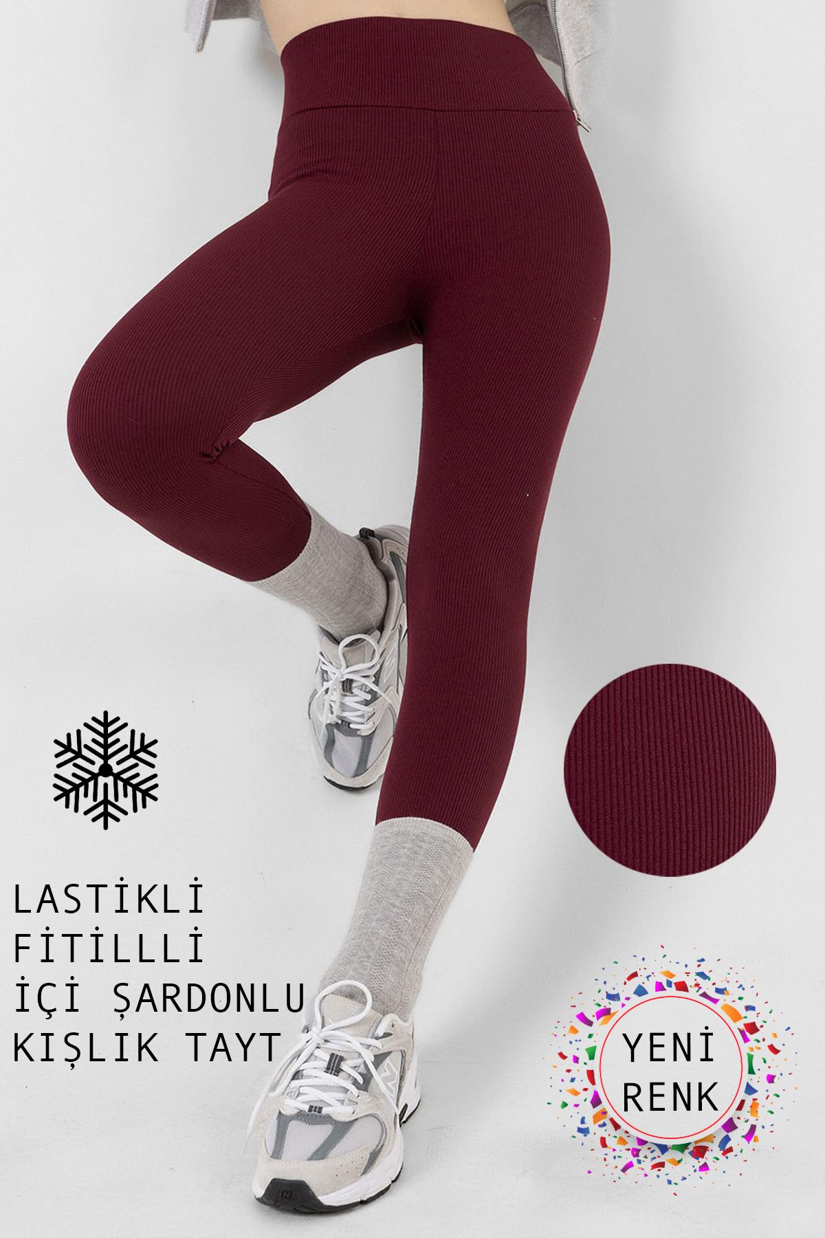 Fitilli İçi Polar Tayt