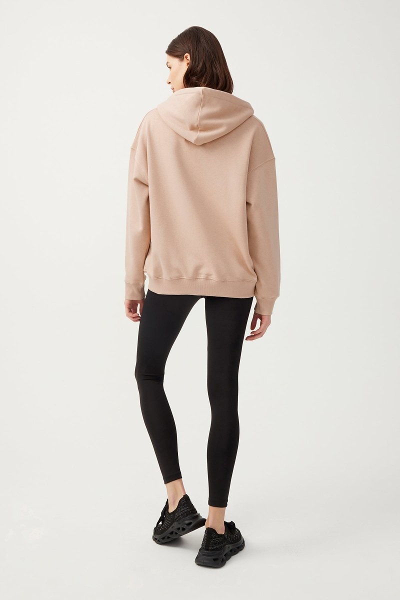 Kapüşonlu Fermuarlı Sweatshirt