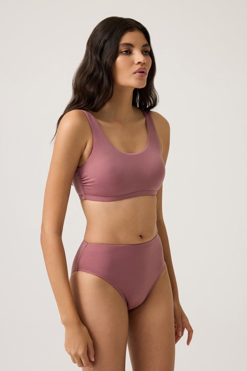 Kare Yaka Bikini Üstü