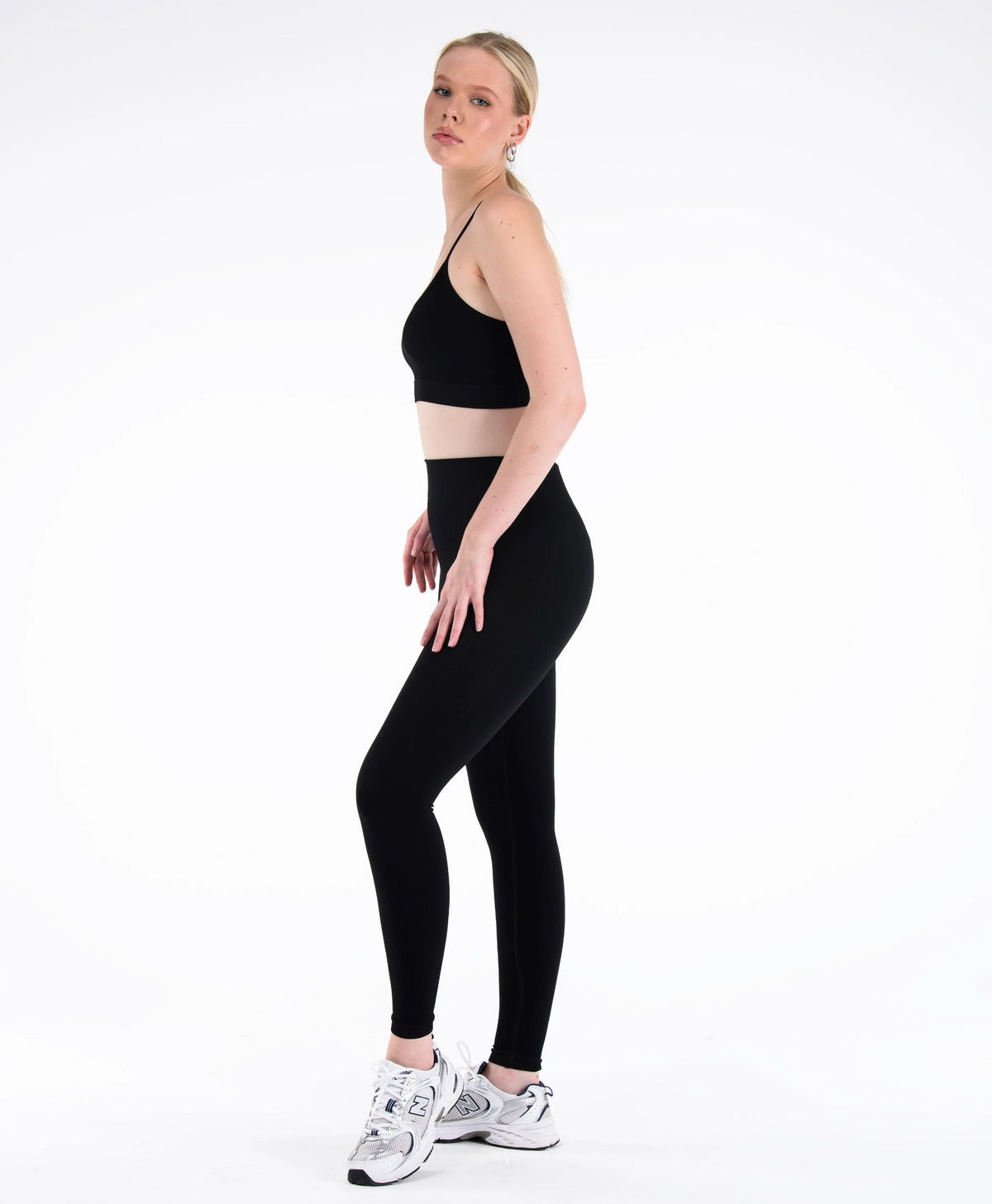 Fitilli Dikişsiz Pilates Taytı