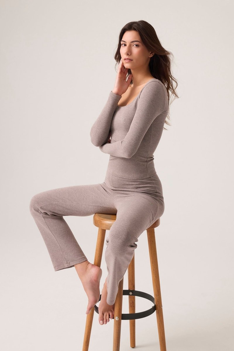 Modal Uzun Kollu Pijama Takımı