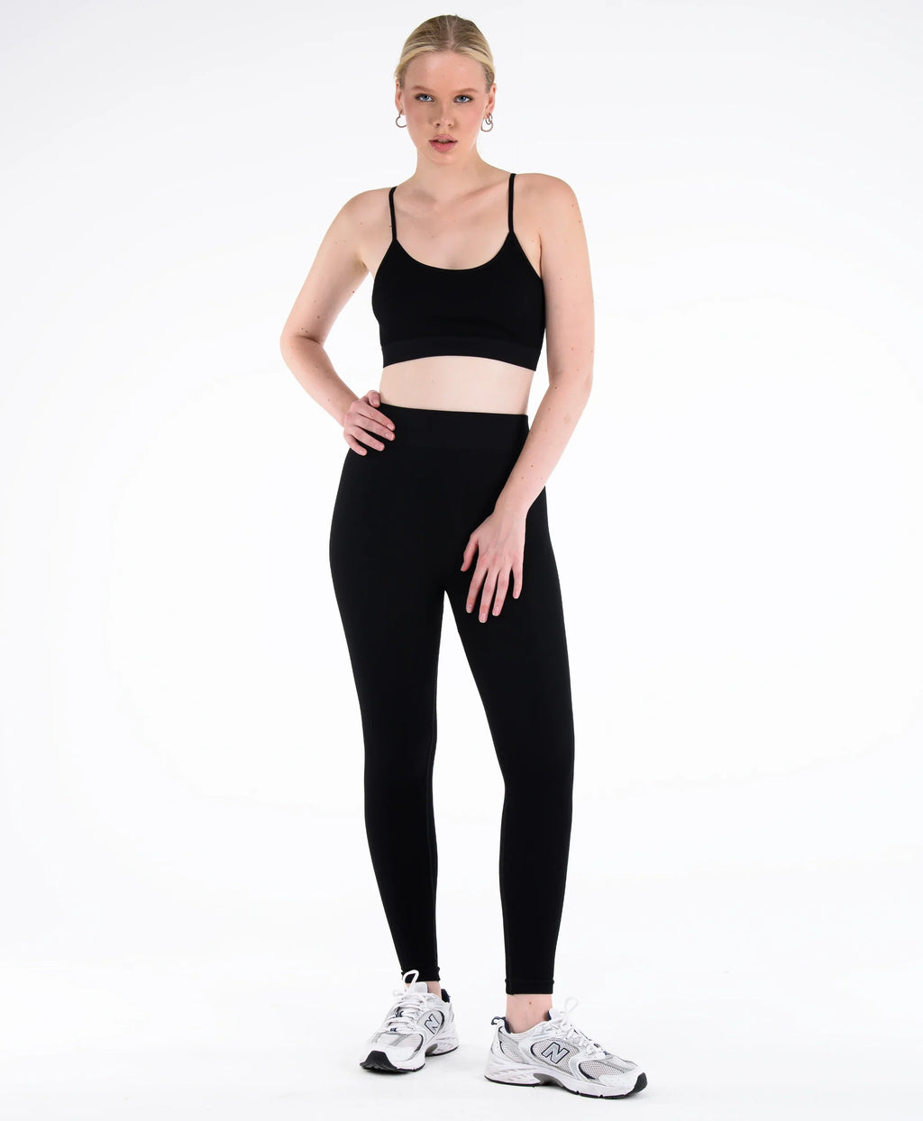 Fitilli Dikişsiz Pilates Taytı